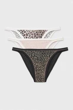 3PACK Majtki klasyczne Paola I