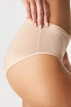 2PACK Majtki klasyczne Pure z podwyższonym stanem bawełniane