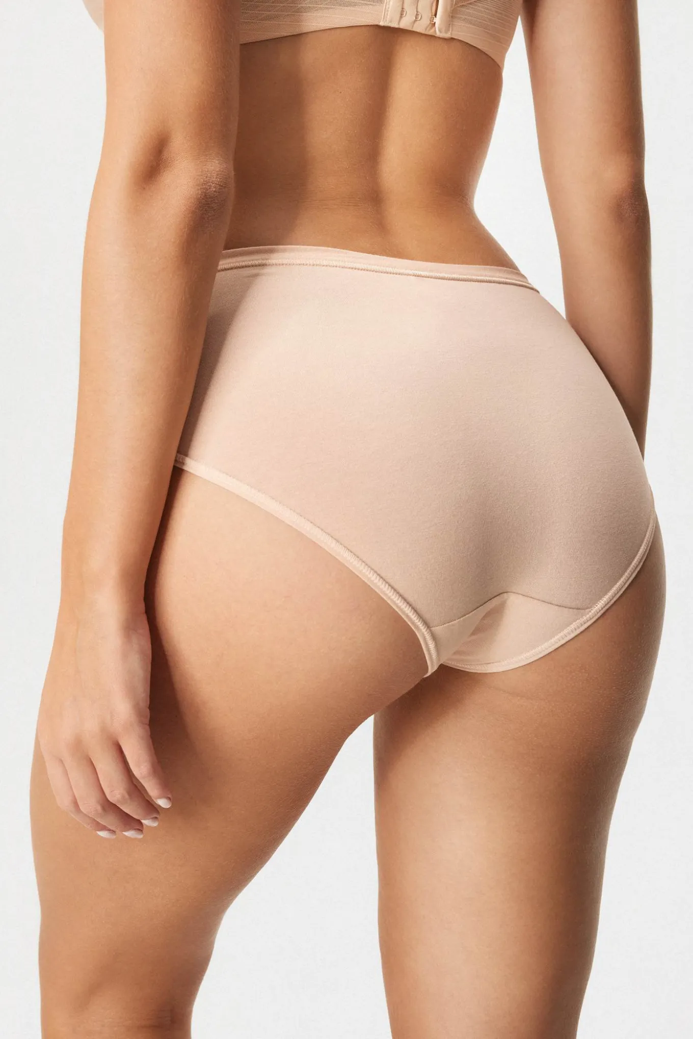 2PACK Majtki klasyczne Pure z podwyższonym stanem bawełniane
