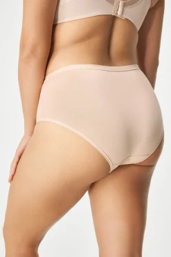 2PACK Majtki klasyczne Pure z podwyższonym stanem bawełniane