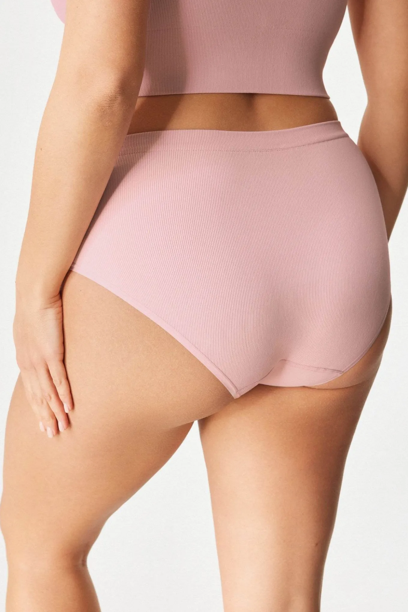 3PACK Majtki klasyczne RIB z podwyższonym stanem
