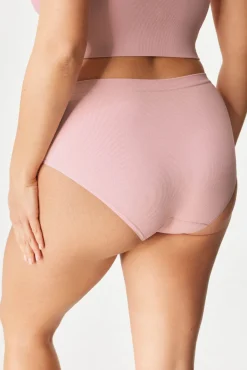 2PACK Majtki klasyczne RIB z podwyższonym stanem