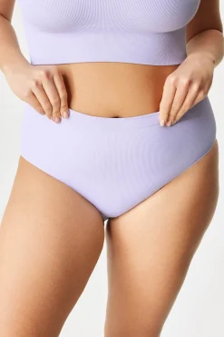 2PACK Majtki klasyczne RIB z podwyższonym stanem