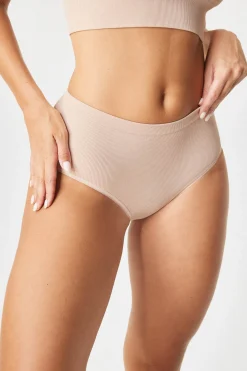 2PACK Majtki klasyczne RIB z podwyższonym stanem