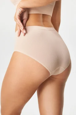 2PACK Majtki klasyczne RIB z podwyższonym stanem