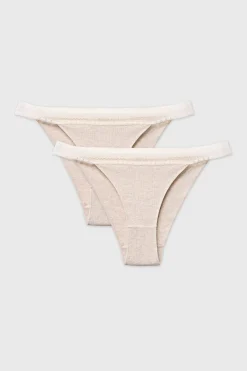 2PACK Majtki klasyczne Sloggi Go Ribbed Organic
