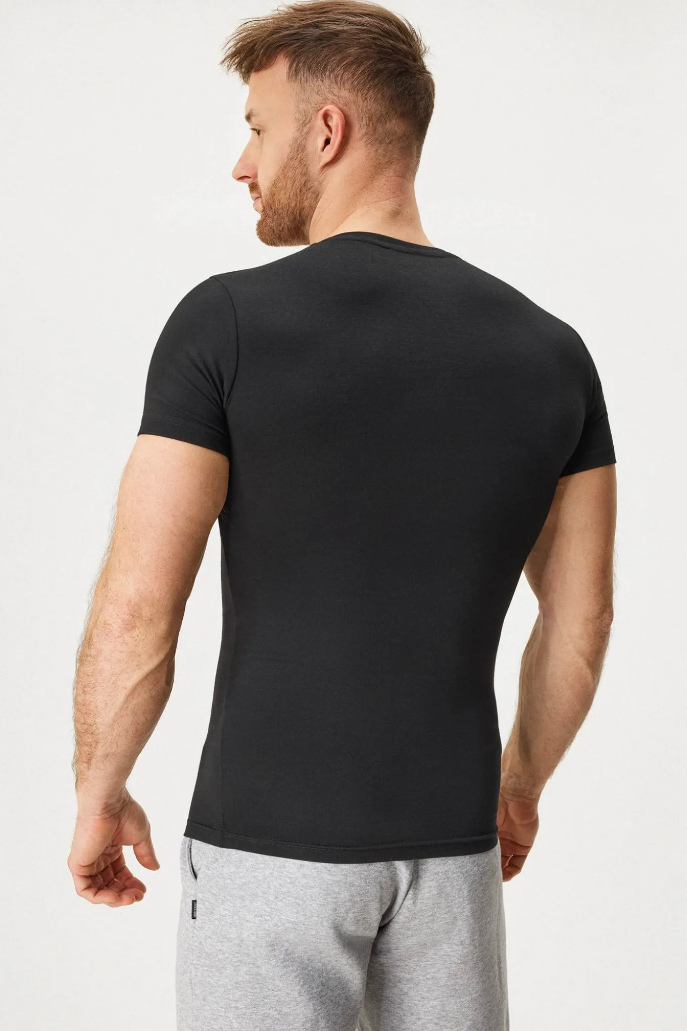 2PACK Męski T-shirt bawełniany MEN-A Oscar II
