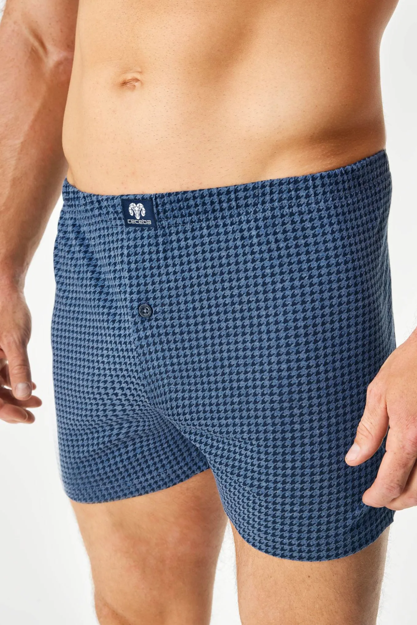 2 PACK niebieskich szortów Ibris I
