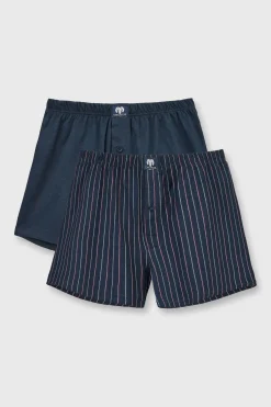 2 PACK niebieskich szortów Ibris III