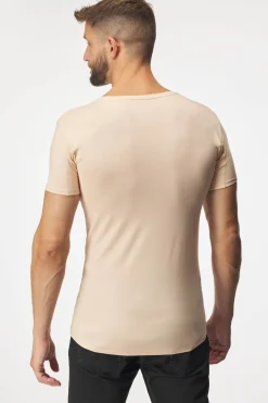 2PACK Niewidoczny T-shirt pod koszulę MEN-A z panelami przeciwpotnymi
