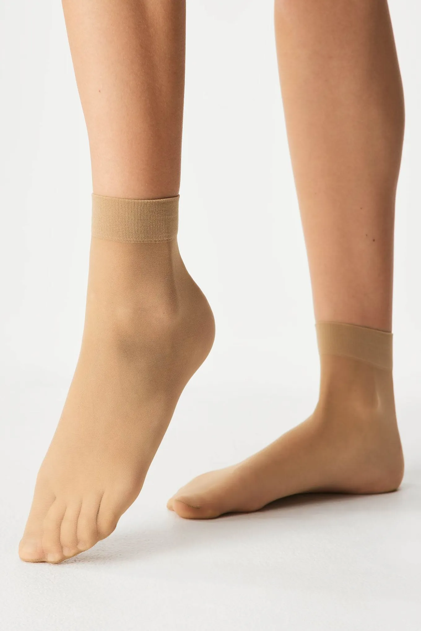 2PACK Nylonowe skarpetki Easy krótkie 20 DEN