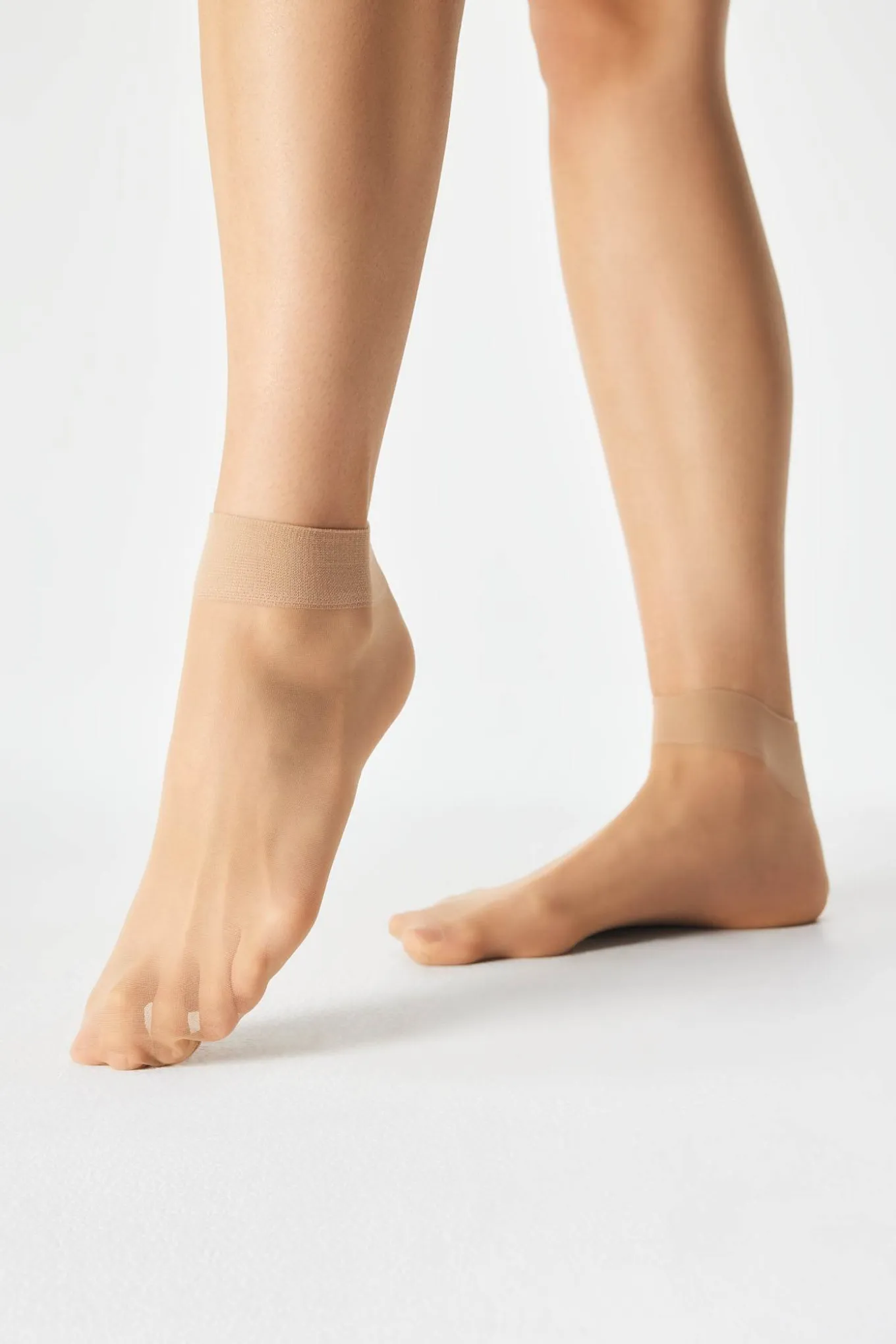 2PACK Nylonowe skarpetki Easy krótkie 20 DEN