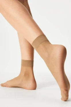 2PACK Nylonowe skarpetki Easy krótkie 20 DEN