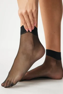 2PACK Nylonowe skarpetki Easy krótkie 15 DEN