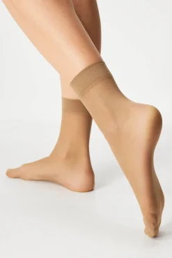 2PACK Nylonowe skarpetki Easy krótkie 40 DEN