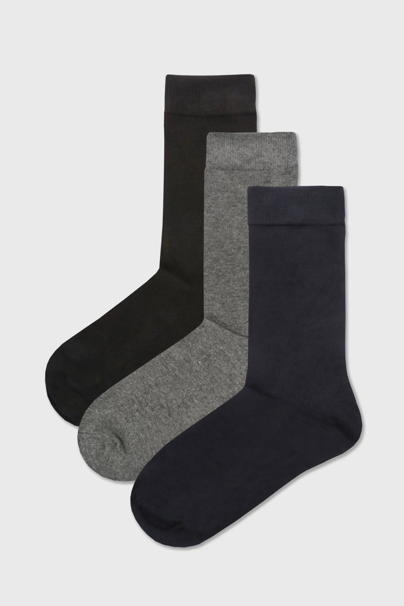 3PACK Skarpetki bambusowe MEN-A wysokie