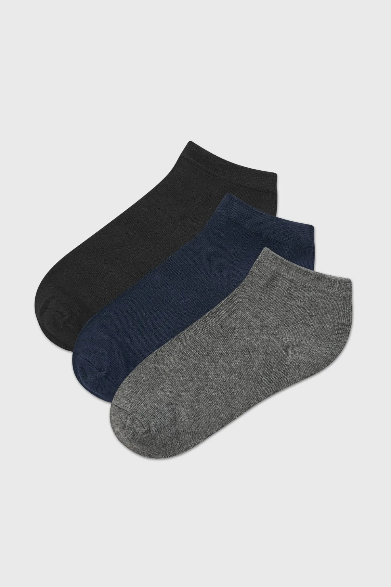 3 PACK Skarpetki bambusowe MEN-A do kostek