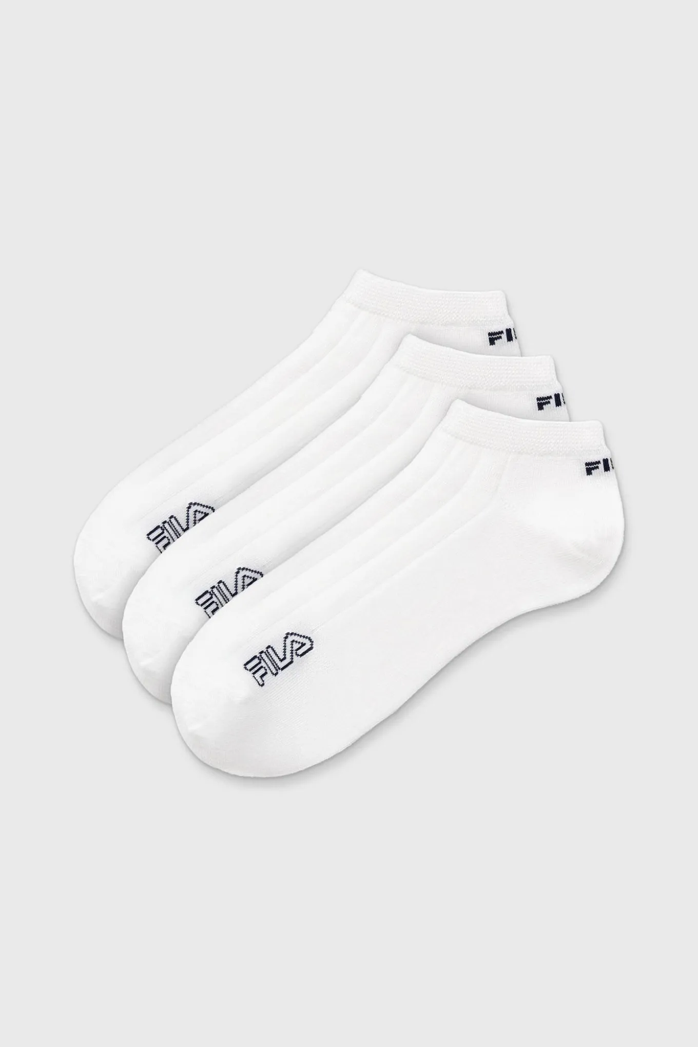 3PACK Skarpetki FILA Basic do kostek