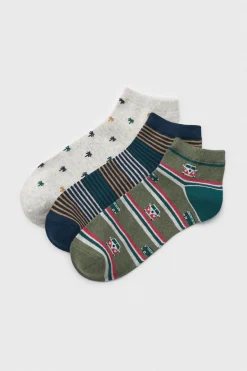 3PACK Skarpetki męskie Kylen do kostek