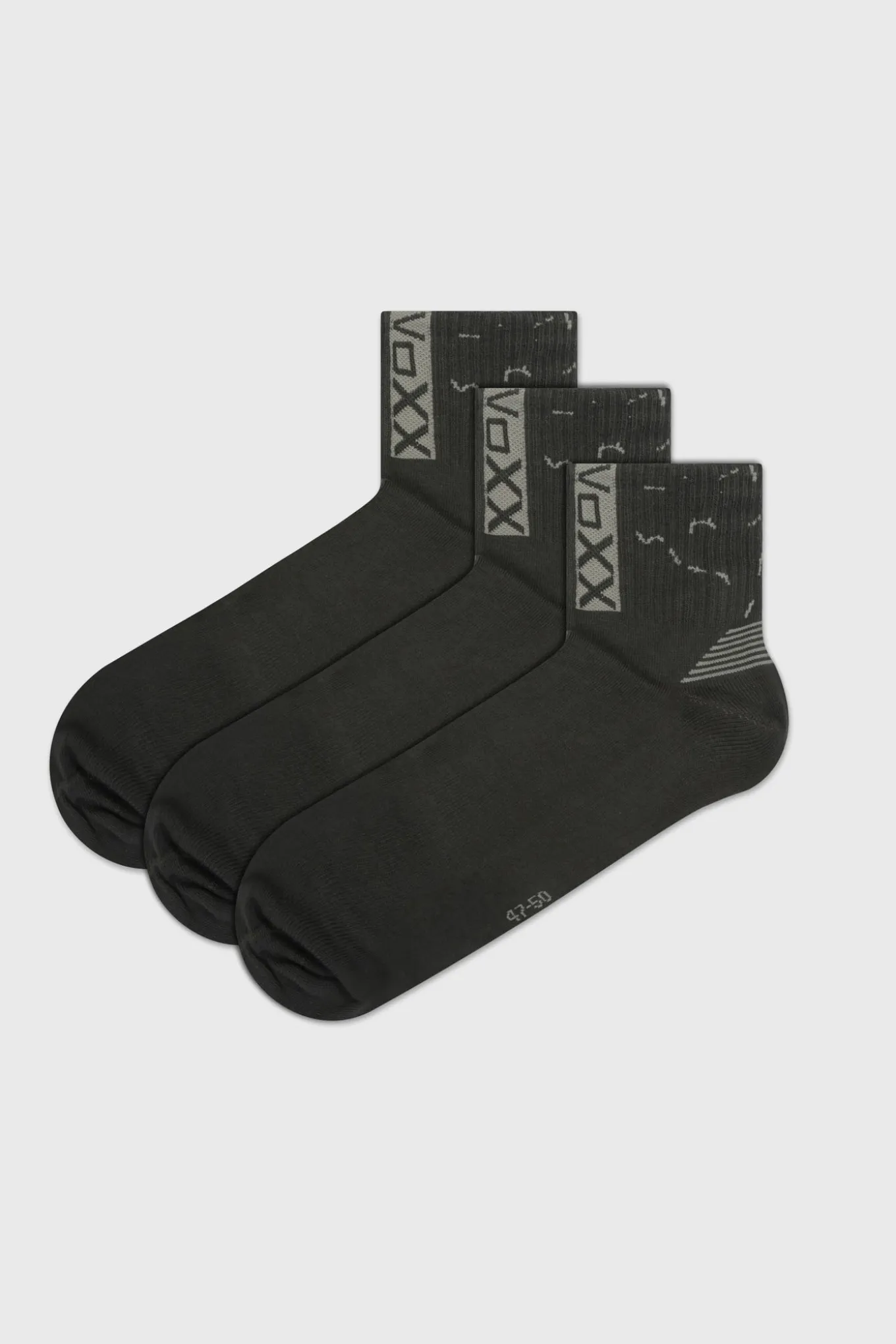 3PACK Skarpetki sportowe Codex krótkie