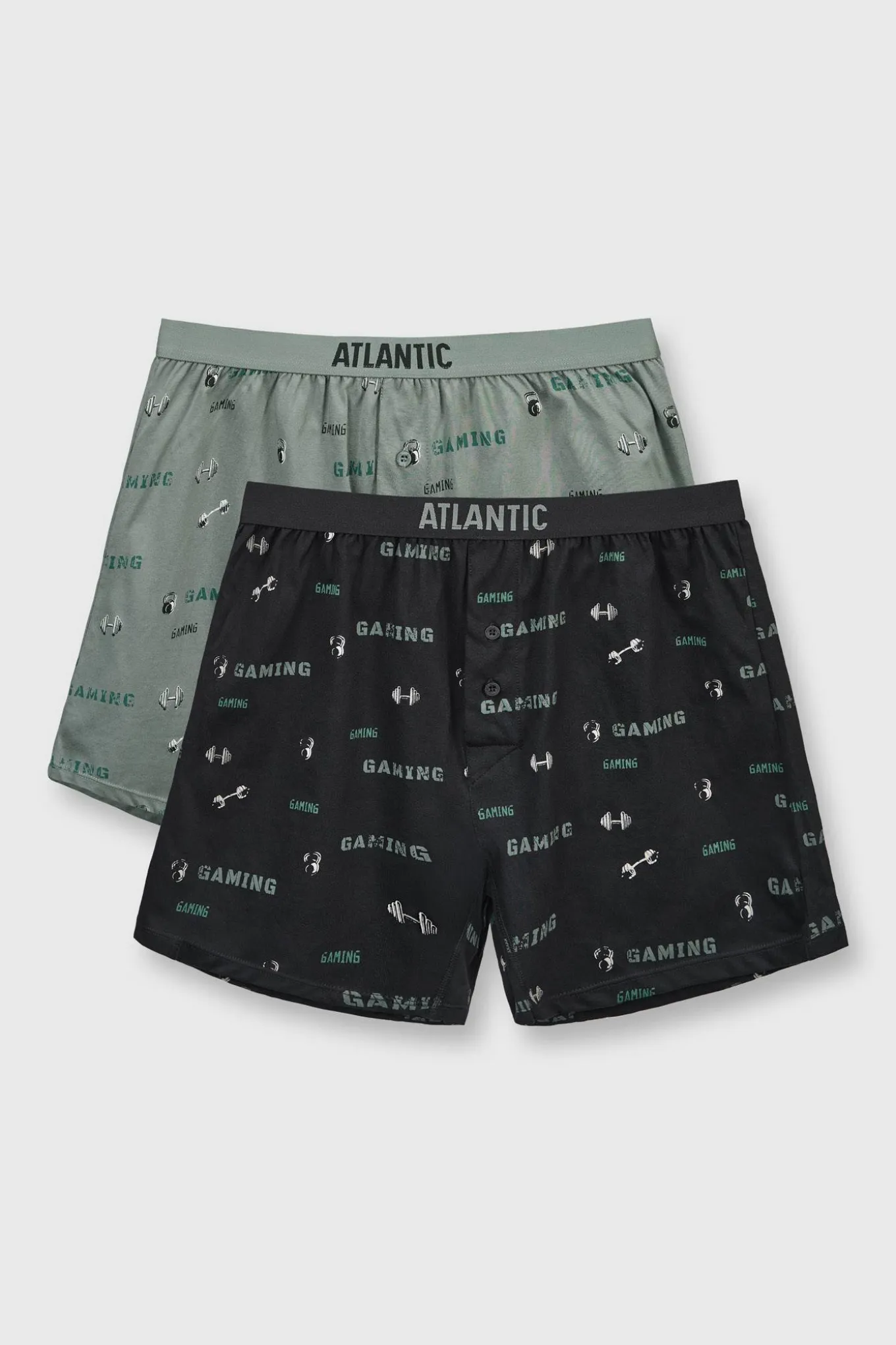 2PACK Szorty bawełniane Gym