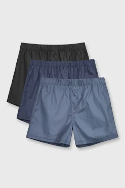 3PACK Szorty bawełniane JACK AND JONES JACMilano