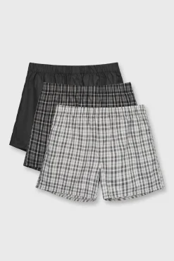 3PACK Szorty bawełniane JACK AND JONES JACMilano