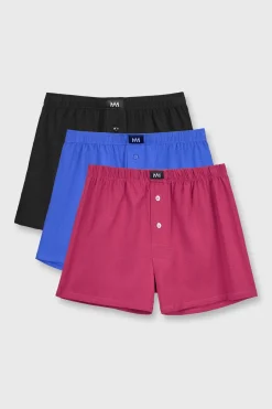 3PACK Szorty MEN-A Basic