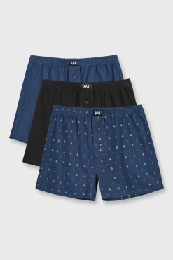 3PACK Szorty MEN-A Sailor II