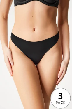 3PACK Tanga Comfort Line