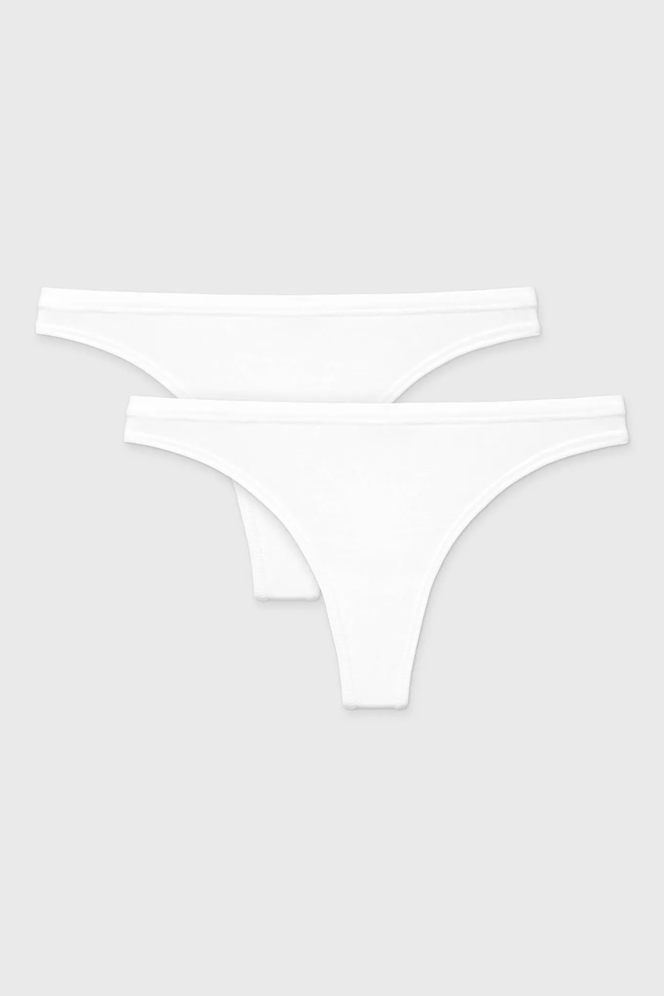 2PACK Tanga Pure bawełniane