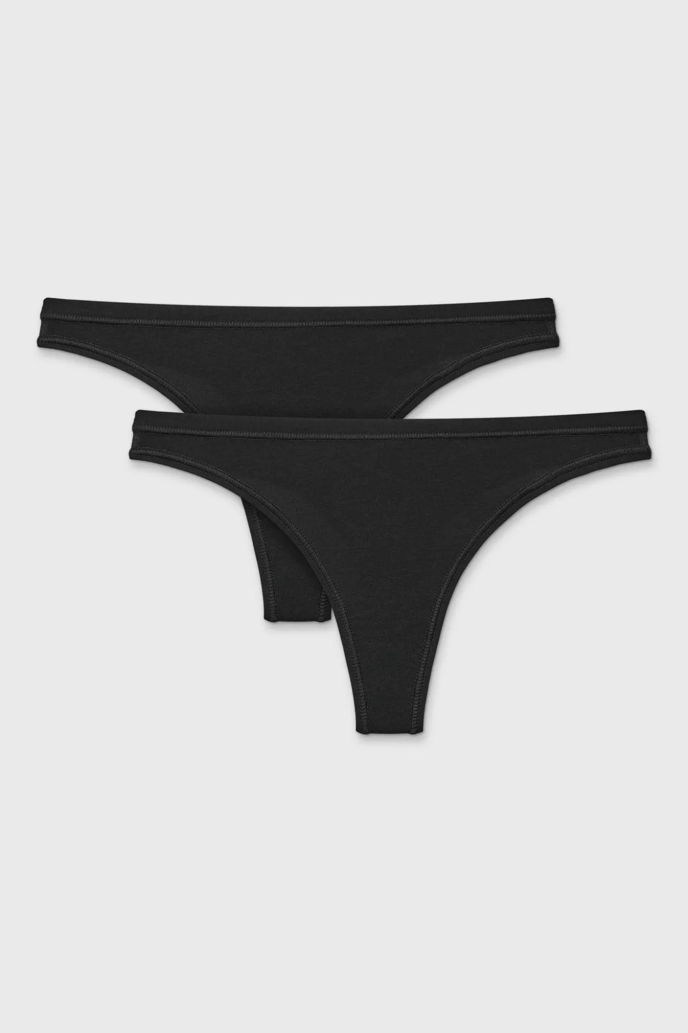 2PACK Tanga Pure bawełniane