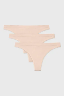 3PACK Tanga RIB