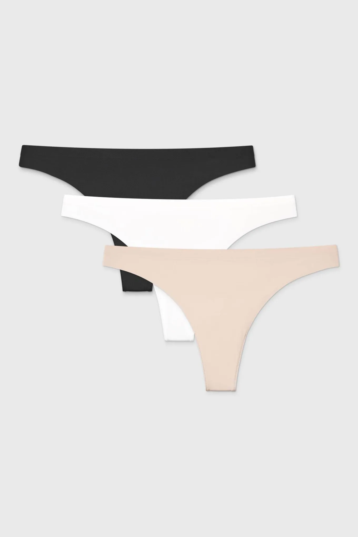 3PACK Tanga Simple