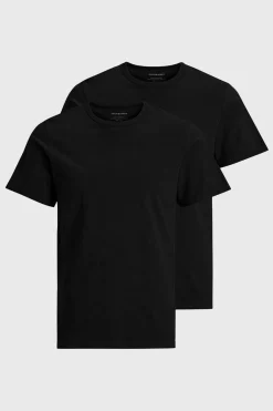 2 PACK T-shirt bawełniany JACK AND JONES JacBasic Crew