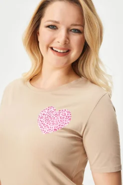 Piżama bawełniana Heart krótka
