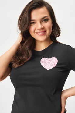 Piżama bawełniana Heart krótka