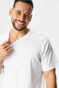 Piżama bawełniana JACK AND JONES JACLuca długa
