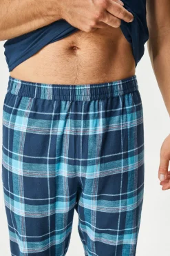 Piżama flanelowa długa MEN-A