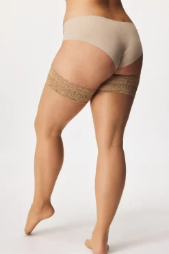 Pończochy samonośne PLUS SIZE Positive Hold 20 DEN