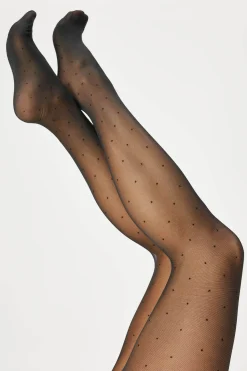 Rajstopy Plus Size Dots 30 DEN