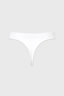 Tanga bambusowe White bezszwowe