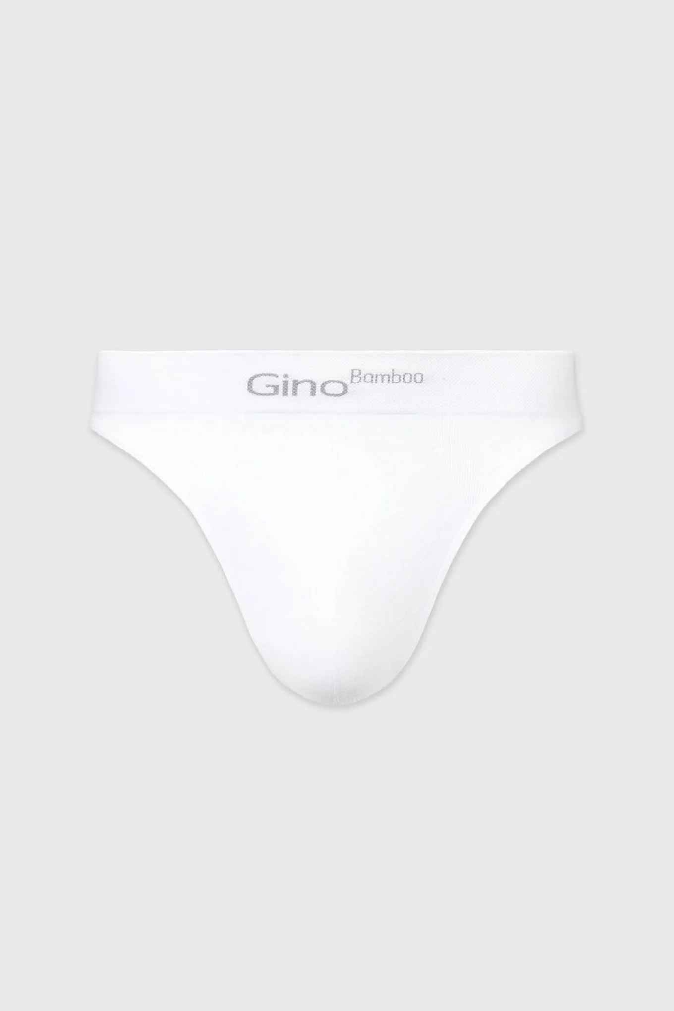 Tanga bambusowe White bezszwowe