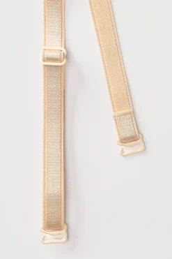 Tekstylne ramiączka 10 mm Sand