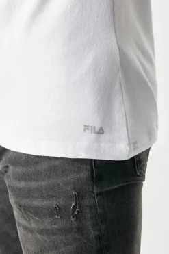 T-shirt bawełniany FILA Kai
