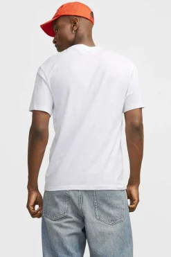 T-shirt bawełniany JACK AND JONES JJECaleb