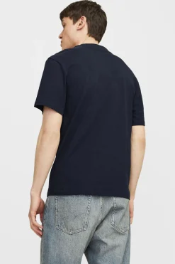 T-shirt bawełniany JACK AND JONES JJECaleb