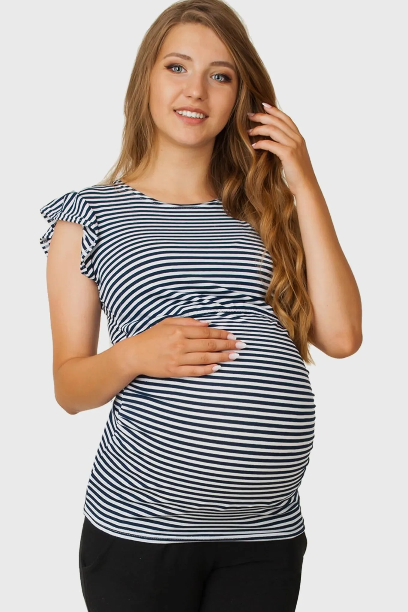 T-shirt ciążowy i do karmienia Malwina